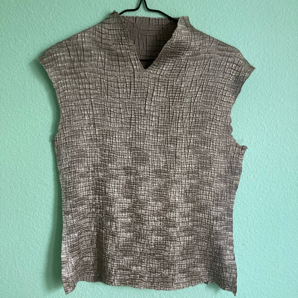 90’s Sleeveless Snakeskin Top